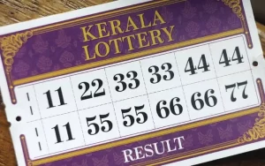 kerala lottery result yesterday